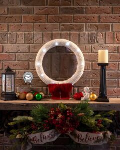 10 Amazing FREE Crochet Christmas Wreath Patterns For Your Door - Blue ...