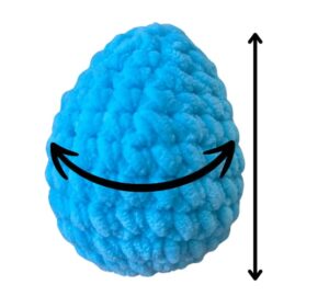 FREE Quick & Easy Crochet Easter Egg Pattern - Blue Star Crochet