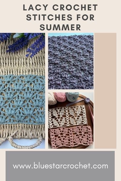 lacy crochet stitches collection