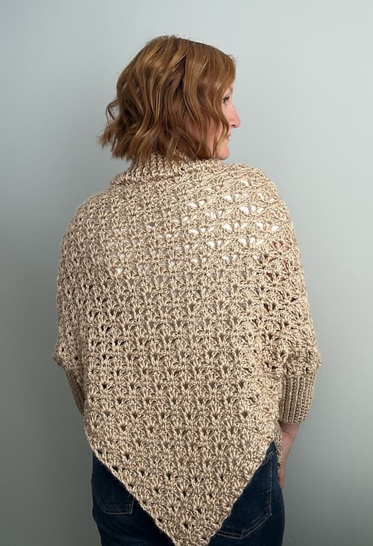 lotte lace shrug free crochet pattern
