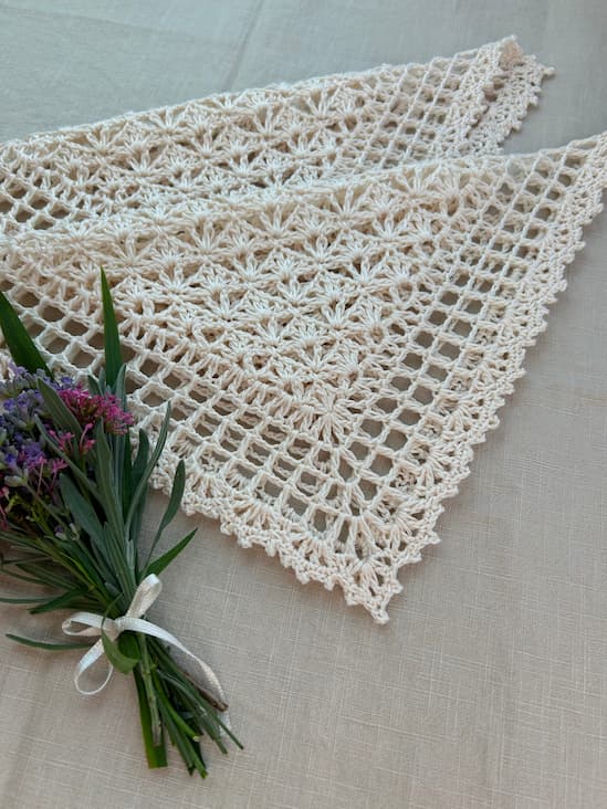 lotte lace crochet handkerchief free pattern