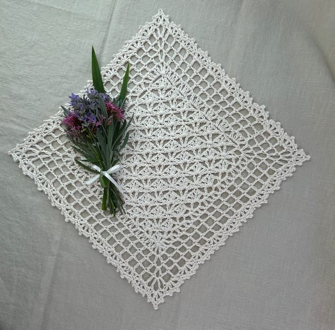 lotte lace crochet handkerchief