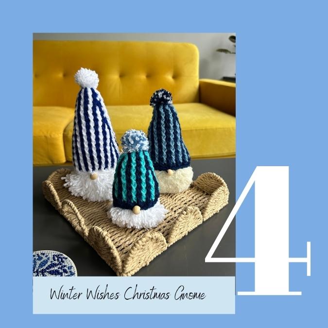 winter wishes Christmas gnome