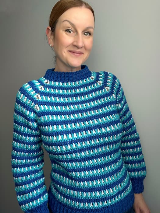 winter wishes crochet sweater course