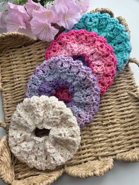 crochet scrunchie pattern