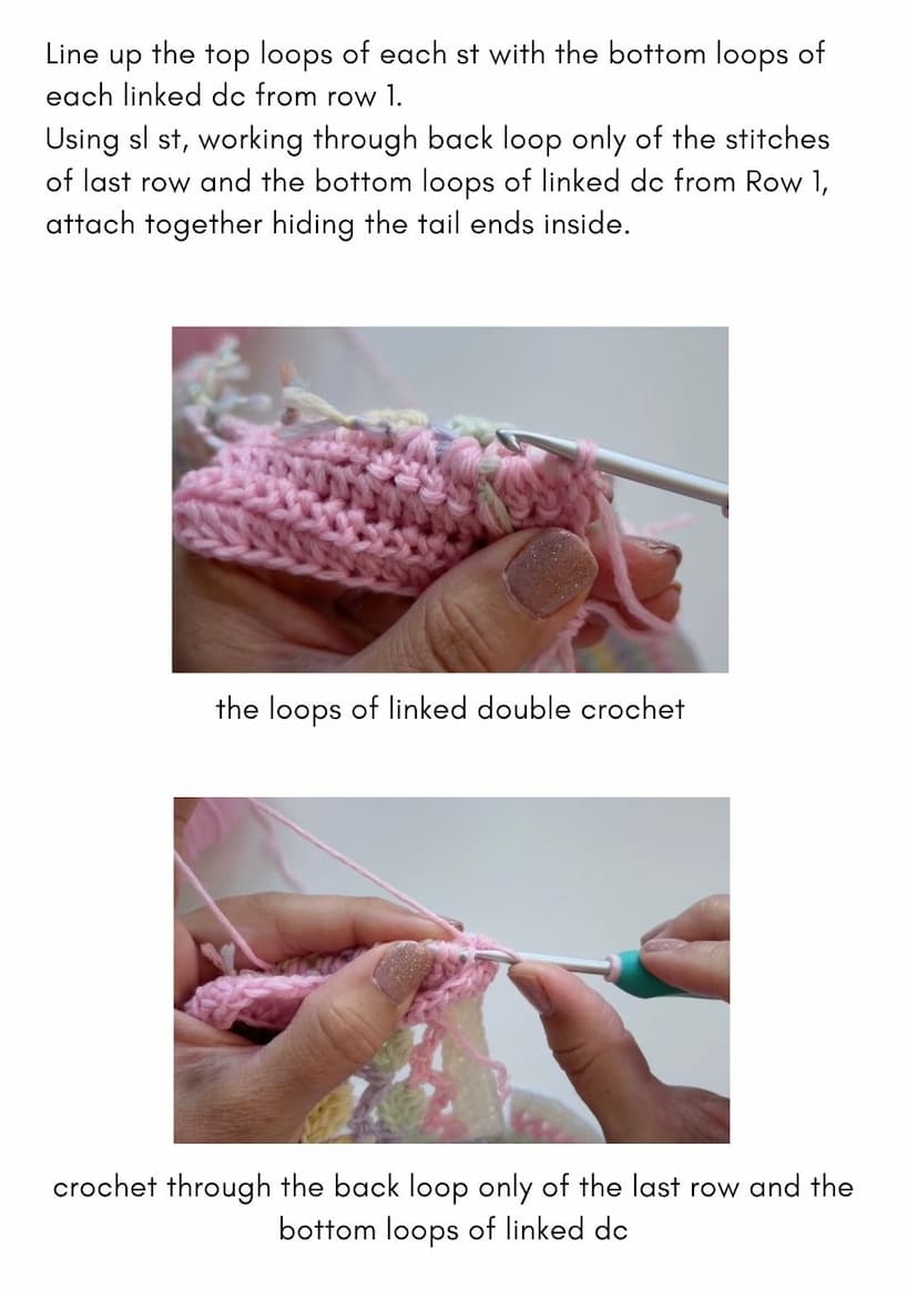envelope crochet border on a baby blanket free pattern
