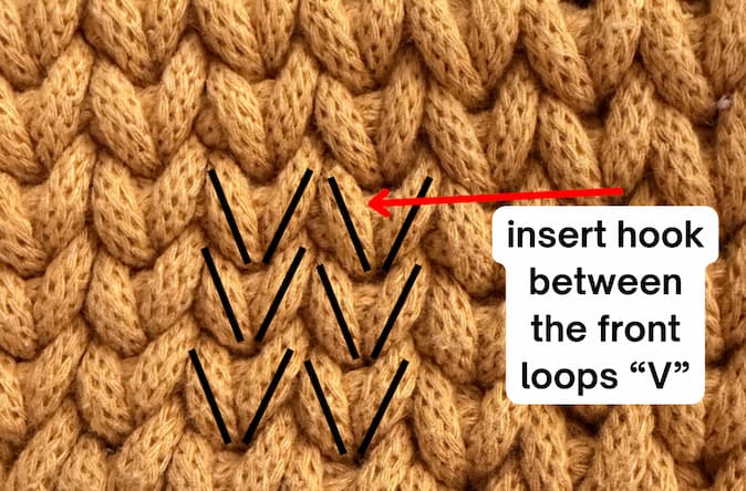 waistcoat single crochet